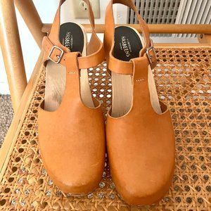 Swedish Hasbeens T-Strap Sky High